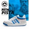 J'hayber New Pista Deportivo Cómodo Piel Blanco-Azulina