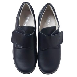 Zapato Comunión-Ceremónia de Niño Piel Azul.