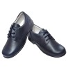 Killos. Zapato Comunión-Ceremonia Niño Cordón Piel Azul.
