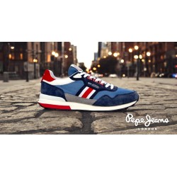 Zapatilla Casual Pepe Jeans Kingston Marino