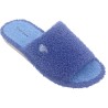 Garzon. Zapatilla Rizo Celeste Mujer Especial Parquet.