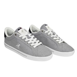 Grand Polo Zapatilla Lona Gris