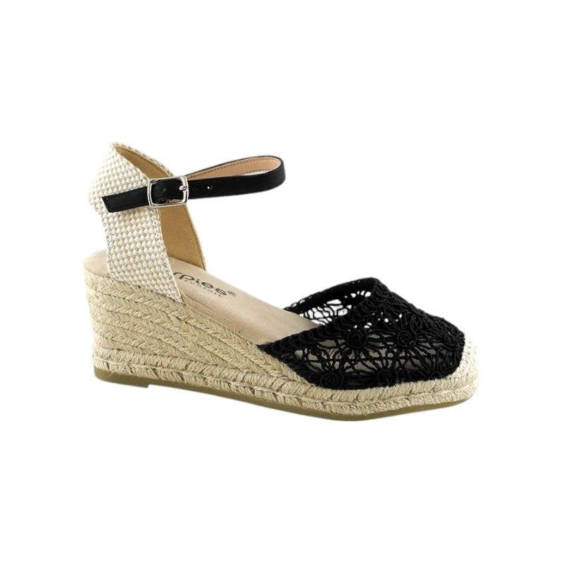 Amarpies. Valenciana Ganchillo Negro