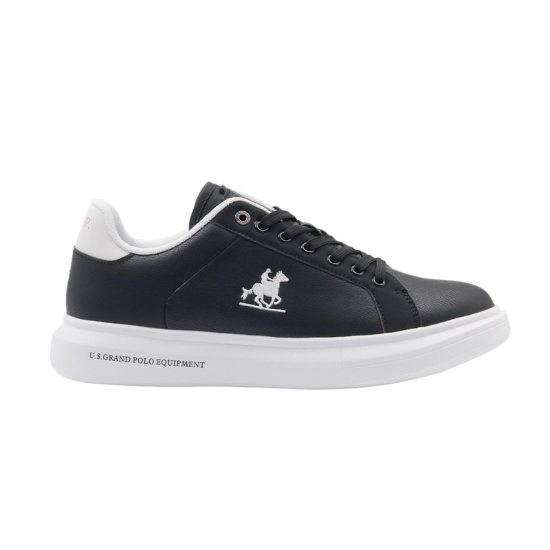Grand Polo Zapatilla Sneaker Negra Hombre