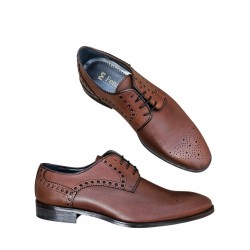 Fenatti Elegante Zapato Vestir Hombre Piel Cuero