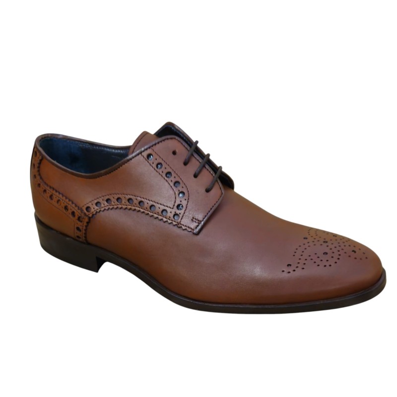 Fenatti Elegante Zapato Vestir Hombre Piel Cuero