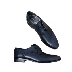 Fenatti Elegante Zapato Vestir Hombre Piel Marino