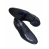 Fenatti. Elegante Zapato Vestir Hombre Piel Negro