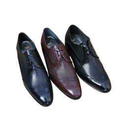 copy of Zapato de Vestir para Traje de Hombre Azul Elegante Piel Florentic Azul . Almansa