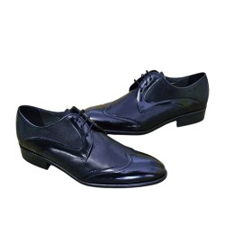Fenatti Almansa Zapato de Vestir Novio Piel Azul