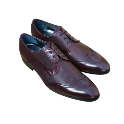 copy of Zapato de Vestir para Traje de Hombre Azul Elegante Piel Florentic Azul . Almansa