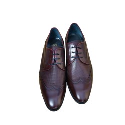 Fenatti Almansa Zapato Vestir Piel Florentic Burdeos