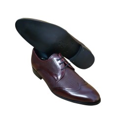 Fenatti Almansa Zapato Vestir Piel Florentic Burdeos