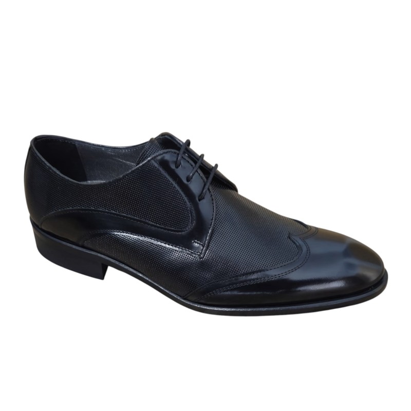 Fenatti Almansa Zapato de Vestir Ceremonia Piel Florentic Negro