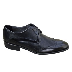 Fenatti Almansa Zapato de Vestir Ceremonia Piel Florentic Negro