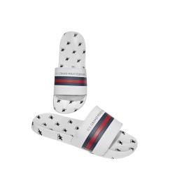 Grand Polo Chancla Blanca Verano Hombre