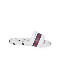 Grand Polo Chancla Blanca Verano Hombre