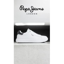 Pepe Jeans Eaton Basic Zapatilla Casual Hombre En Piel