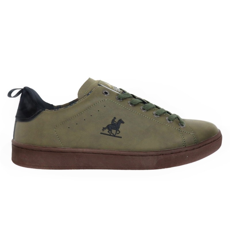 Grand Polo Zapatilla Sneaker Kaki Hombre