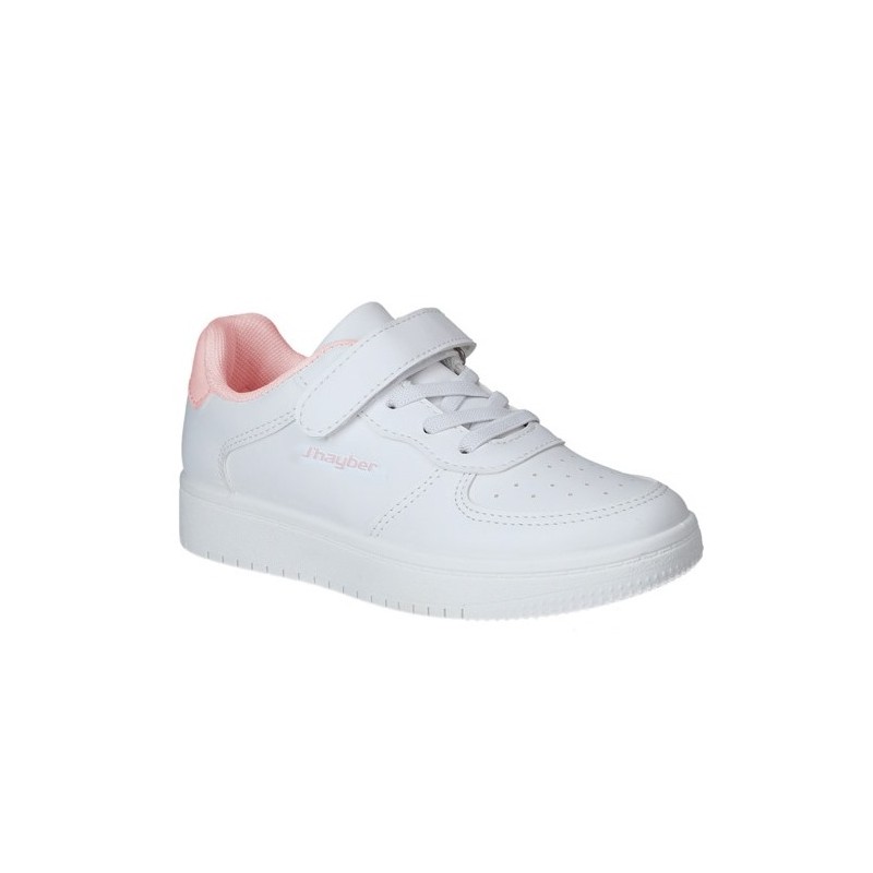 J'hayber Deportivo Colegial Clasico Blanco-Rosa