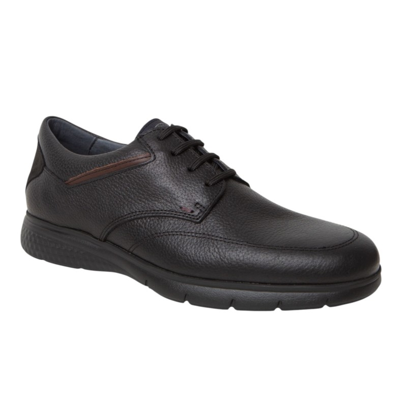 Dj SANTA. Zapato Piel Cómodo y Ligero Hombre