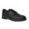 DJ Santa Zapato Hombre Piel Graso Negro