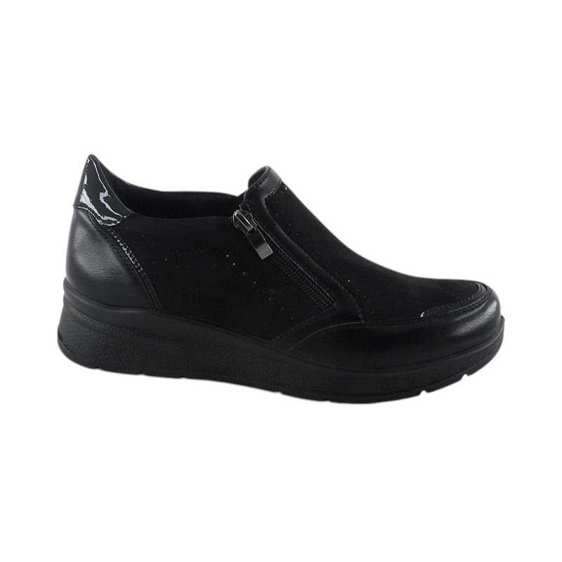 Amarpies Calzado Confort Mujer Con Cremalleras