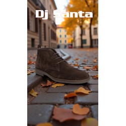 Dj Santa Botin Hombre Piel Serraje