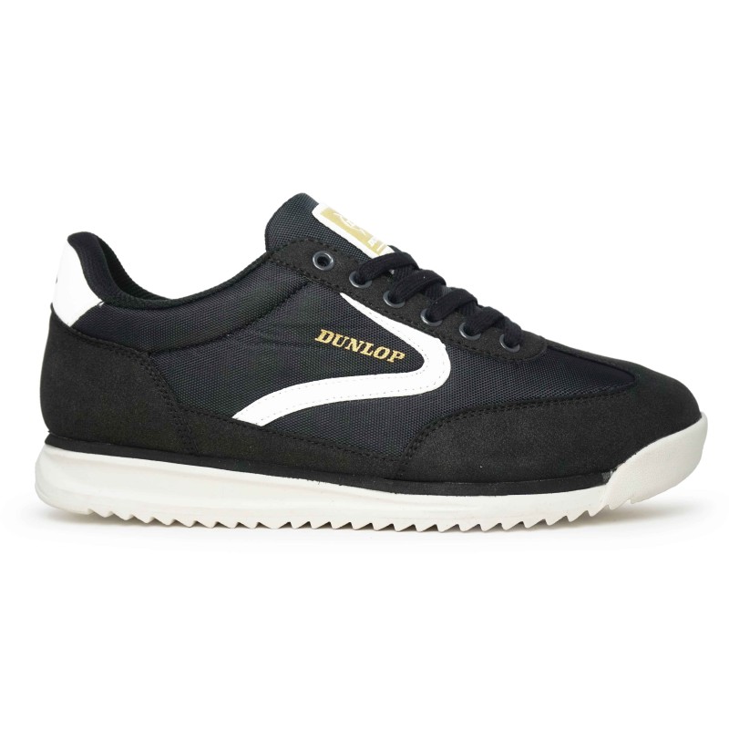 Dunlop Zapatilla Casual Moda Joven Negra