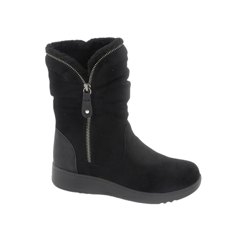 Amarpies. Bota Forrada de Pelo Confort Mujer