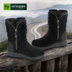 Amarpies Bota Pelo Water Resistent Confort Mujer