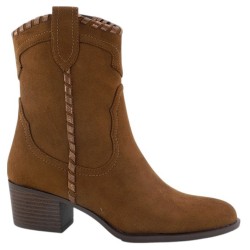 Amarpies Botin Cuero Moda...
