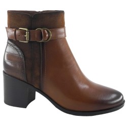 Amarpies Botin Cuero Moda...