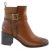 Amarpies Botin Cuero Moda Mujer