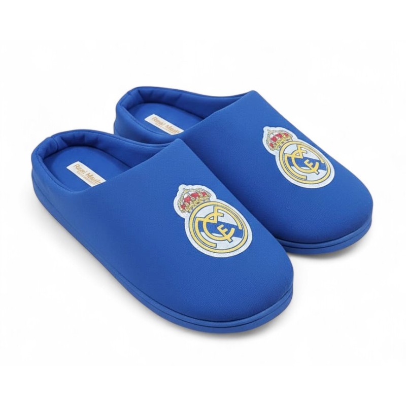 Zapatillas Para Casa Real Madrid En Azul