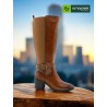 Amarpies Bota Mujer Caña Alta Con Cremallera
