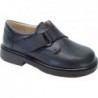Zapato Colegial Velcro Niño Todo Piel .