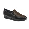 Duendy Zapato Confort Para Mujer Piel-Licra