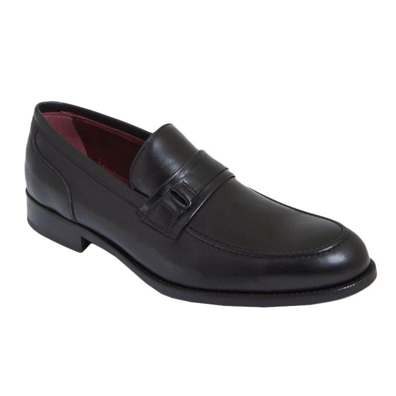 JR Almansa Elegante Zapato Vestir Piel Negro