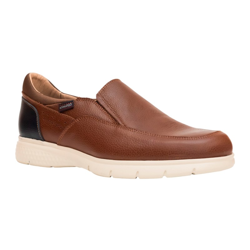 Dj Santa Zapato Hombre Cómodo Piel Roble