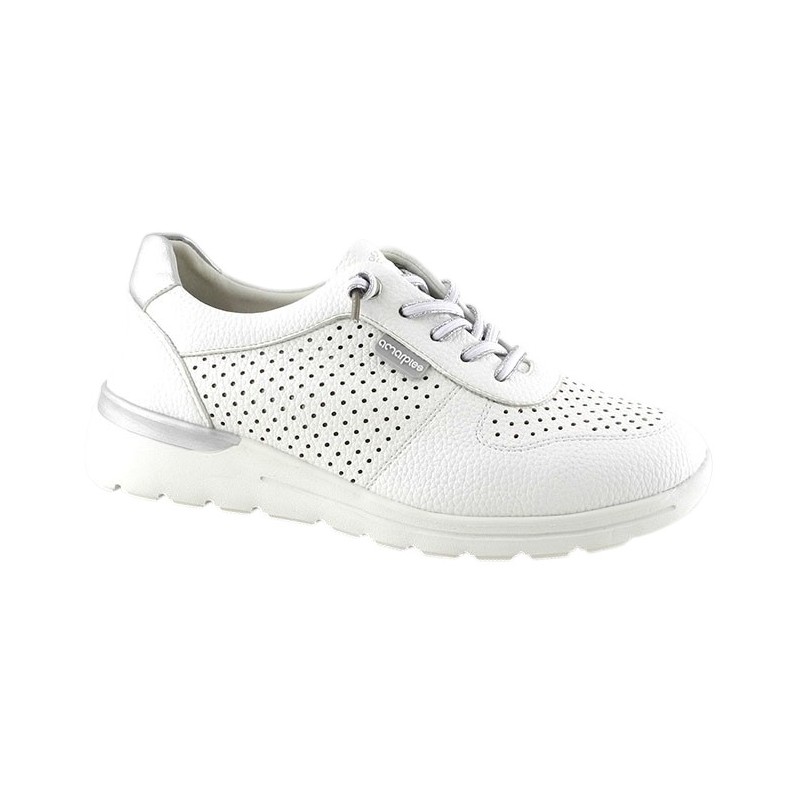 Amarpies Deportivo Blanco Casual Confort Mujer