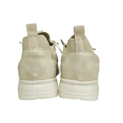 Amarpies Deportivo Platino Casual Confort Mujer