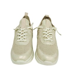 Amarpies Deportivo Platino Casual Confort Mujer