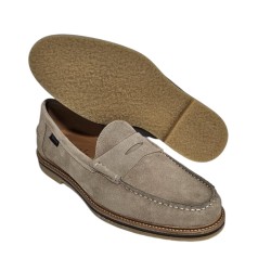 Dj Santa. Mocasin Sport Hombre Piel Serraje