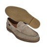 Dj Santa. Mocasin Sport Hombre Piel Serraje