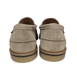 Dj Santa. Mocasin Sport Hombre Piel Serraje