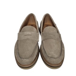 Dj Santa. Mocasin Sport Hombre Piel Serraje