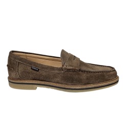 Dj Santa. Mocasin Sport Hombre Piel Serraje