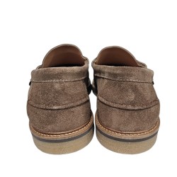 Dj Santa. Mocasin Sport Hombre Piel Serraje