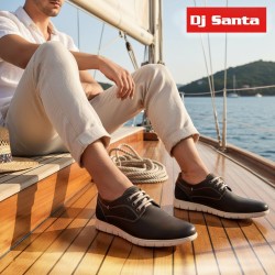 DJ Santa Zapato Sport Hombre Piel Confort